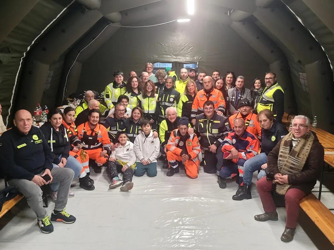 La Protezione civile ospita delegazioni di Calabria, Campania, Abruzzo e Lombardia