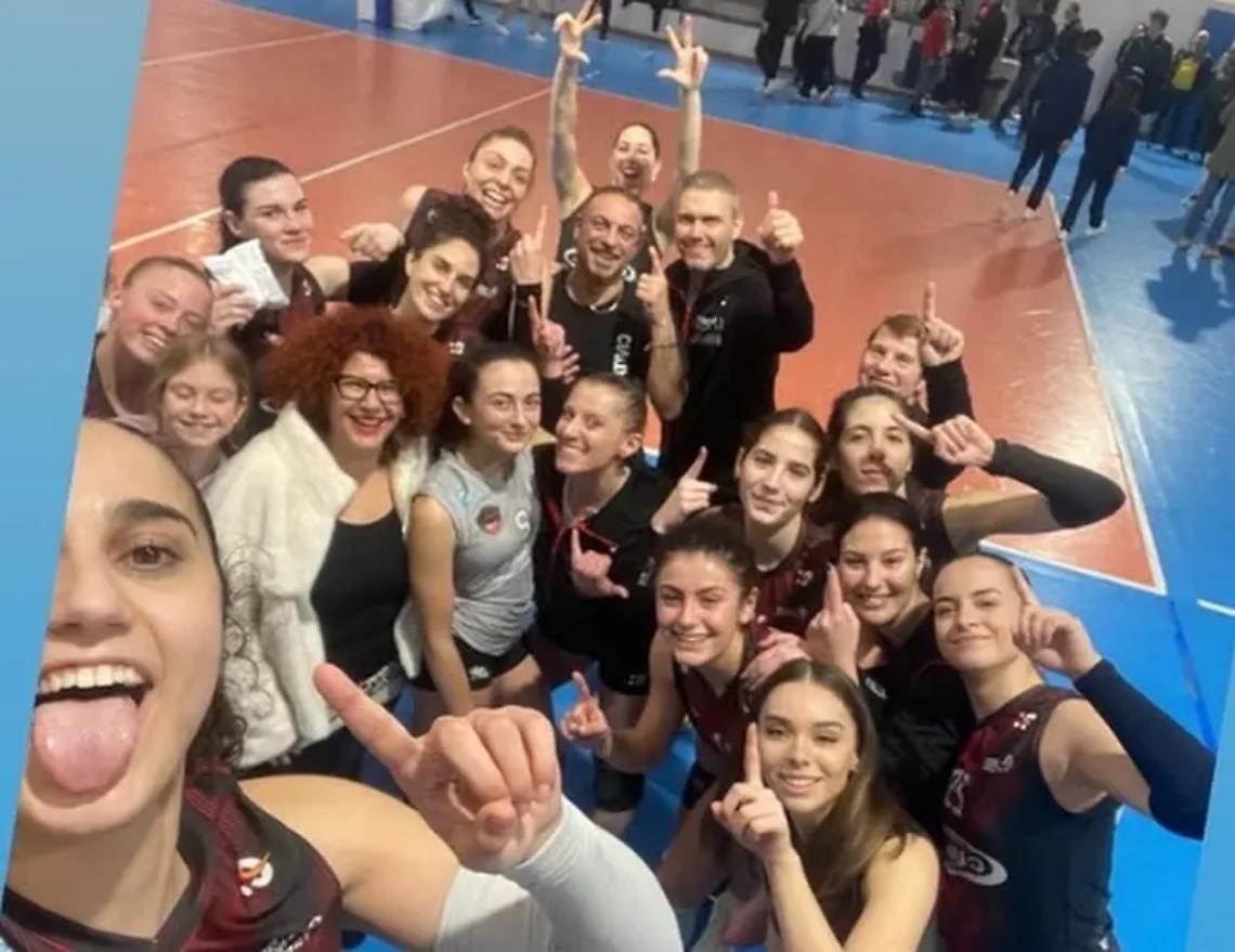 Rullo compressore Cv Volley, &egrave; la 19esima vittoria di fila: espugnata pure Viterbo