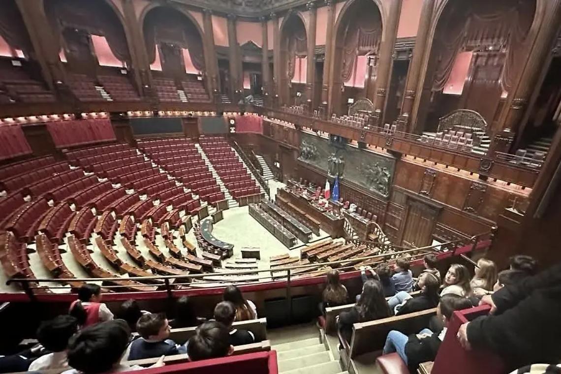 Alunni di Tolfa a scuola di politica e di democrazia al Parlamento
