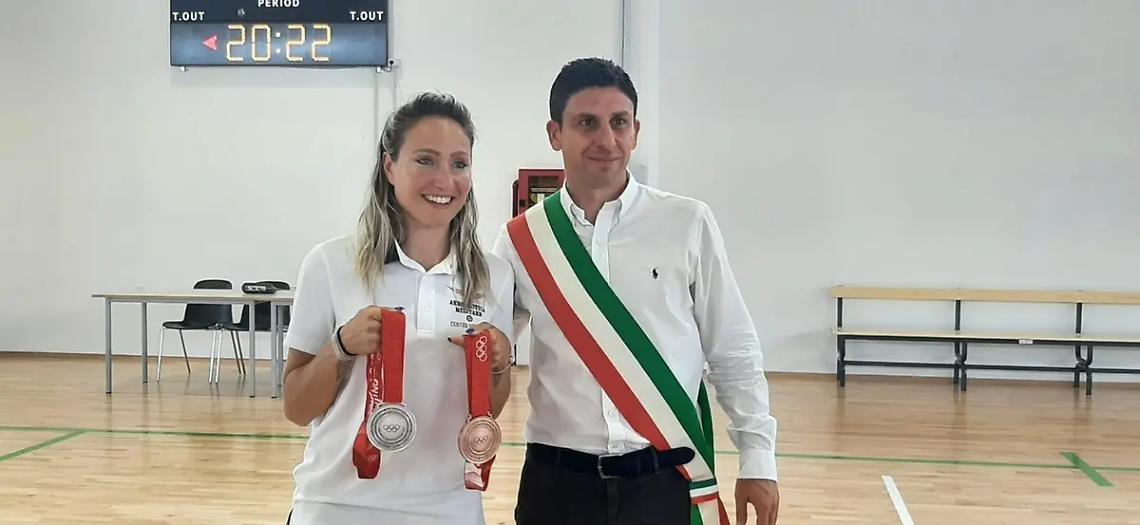 &laquo;Francesca &egrave; il nostro orgoglio&raquo;, il sindaco omaggia la campionessa