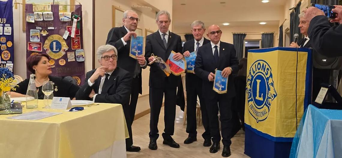 Il Governatore del distretto 108L in visita ai tre club di zona
