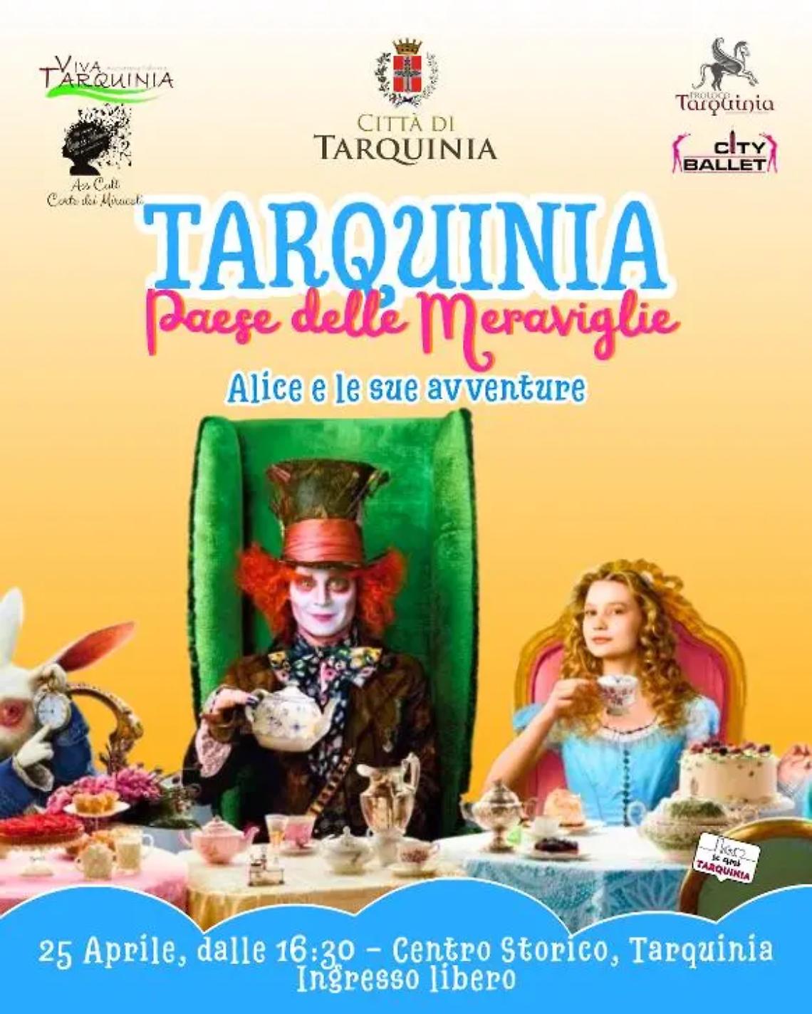 Tarquinia si prepara a diventare il Paese delle meraviglie con Alice