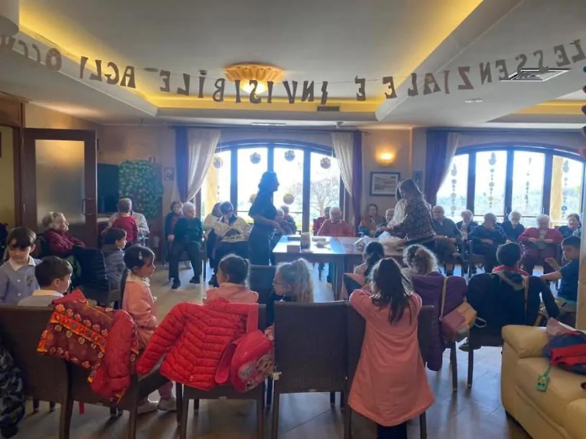 Nonni, prosegue a gonfie vele il progetto sui cinque sensi