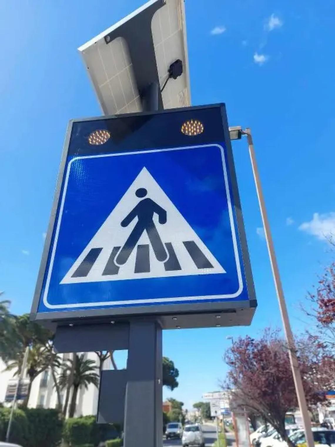 Santa Marinella, pi&ugrave; sicurezza sulla strada con i nuovi Pedoni Smart