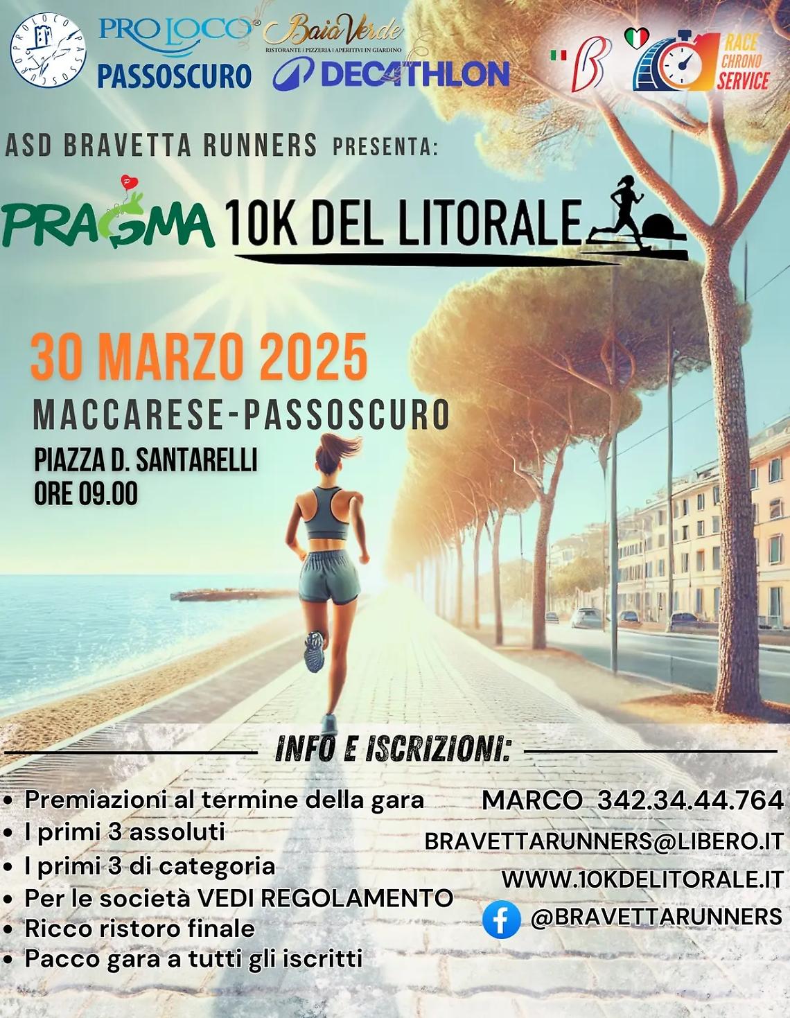 Tutto pronto per la gara podistica &ldquo;10k del litorale&rdquo;