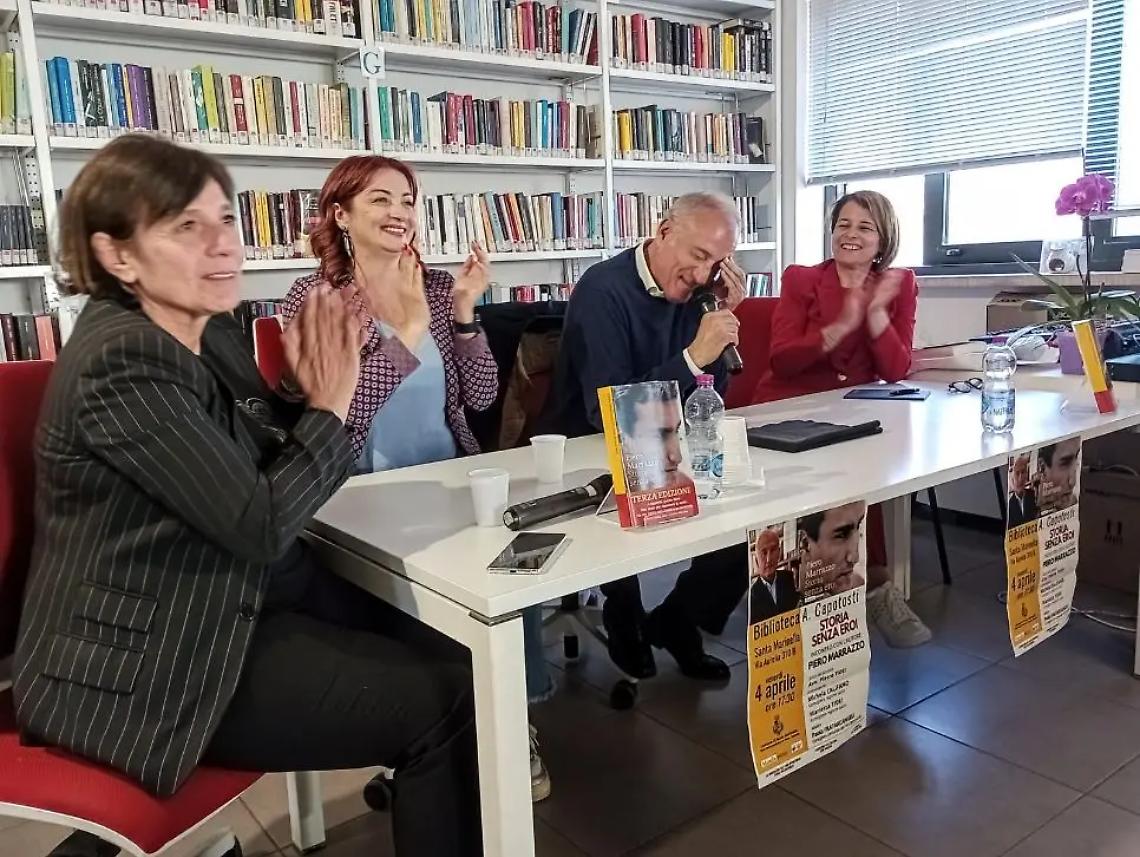 Santa Marinella, partecipazione e umanit&agrave; alla presentazione del libro di Marrazzo