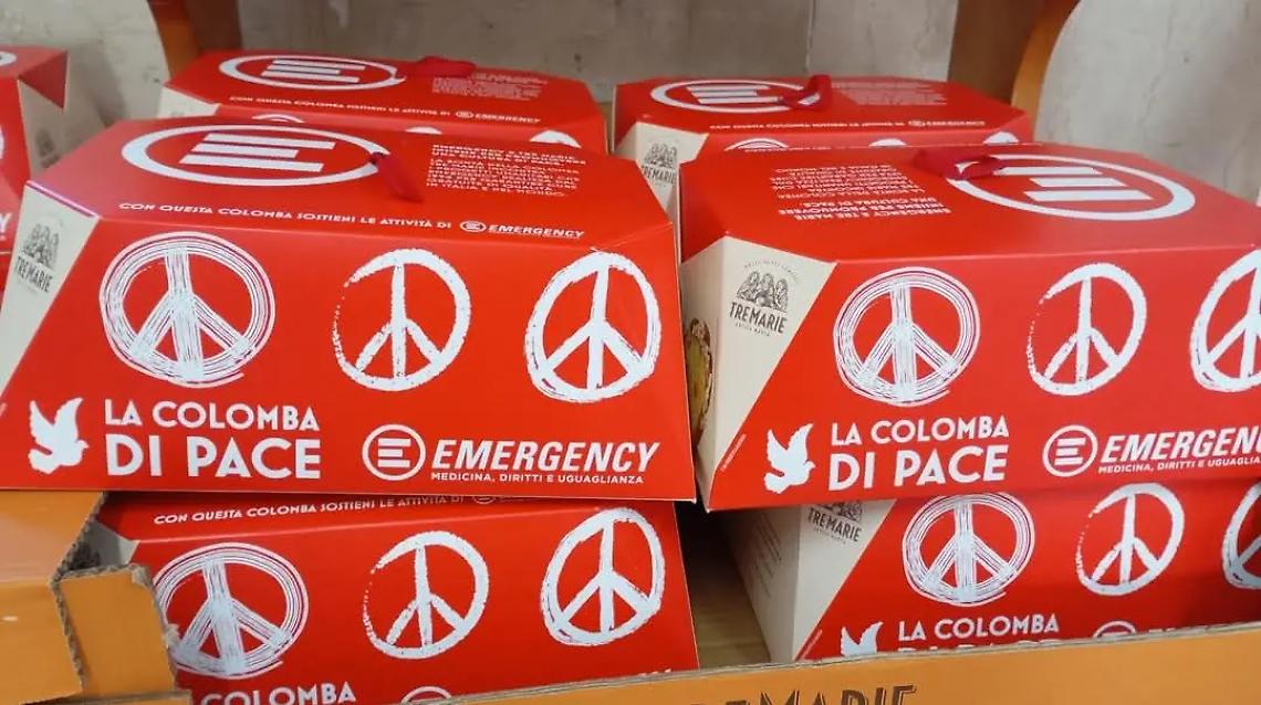 Colombe e Bag shop per Emergency