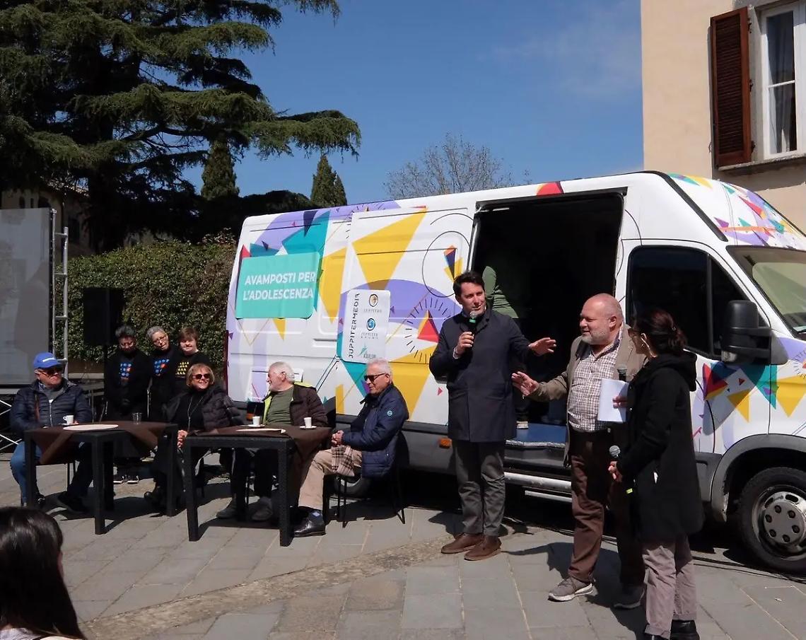 Il Motorhome arriva in piazza Sant&rsquo;Agostino