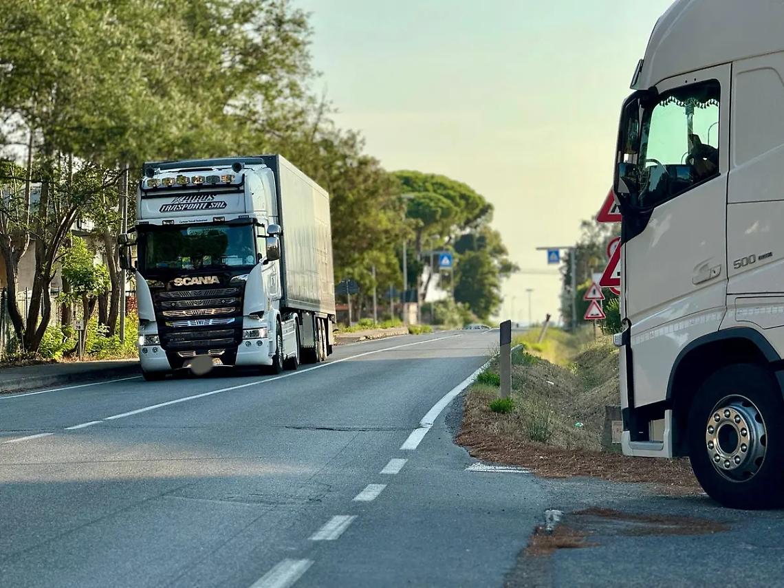Il Pincio: stop ai tir sull&rsquo;Aurelia