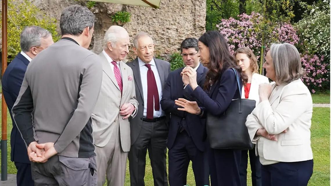 I professori dell&rsquo;Unitus hanno incontrato Re Carlo a Roma