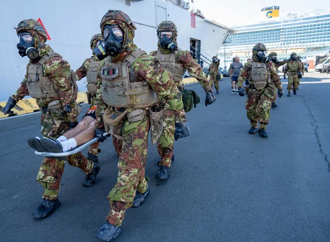 Contaminazione da sostanze pericolose su un mercantile