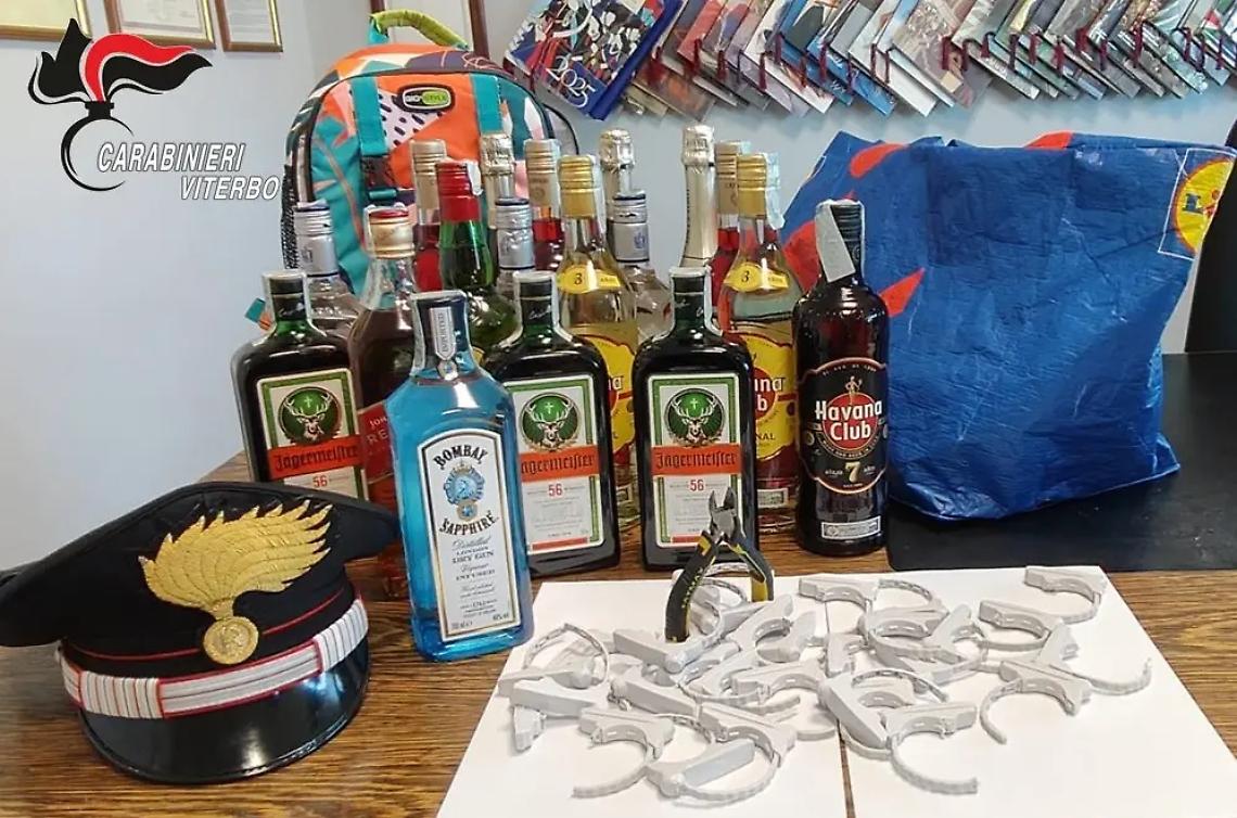 Bloccata banda di ladri di alcolici: colti sul fatto tre georgiani