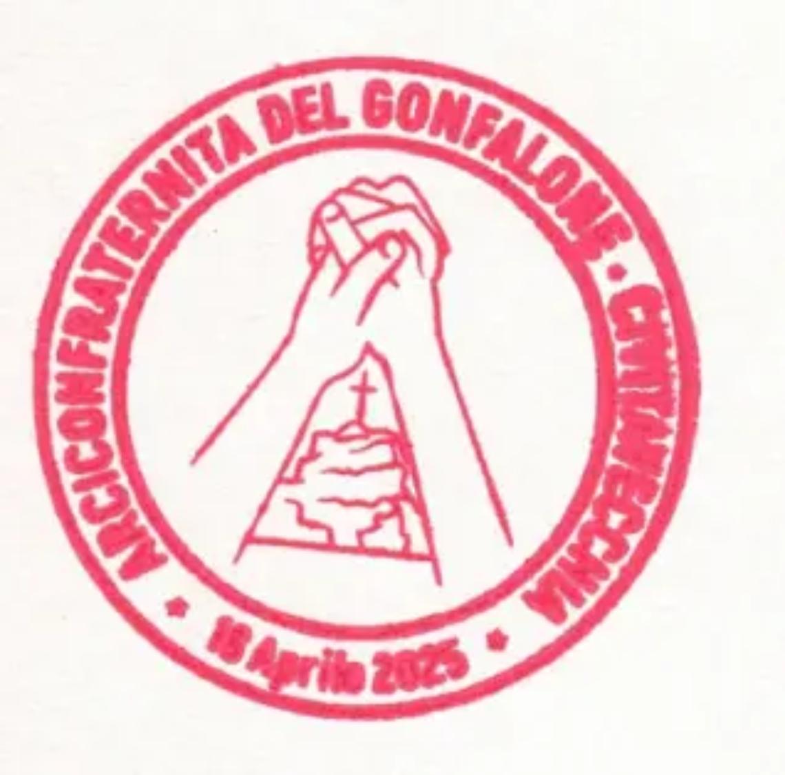 Un timbro a ricordo della processione 2025