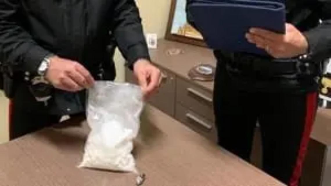 Preso con la cocaina da Carabinieri e Polizia