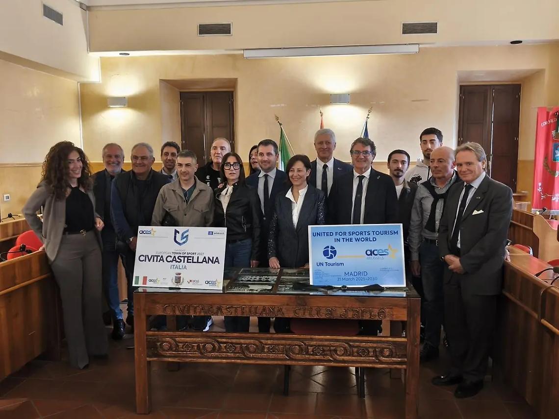 Civita Castellana si candida a Citt&agrave; europea dello Sport 2027
