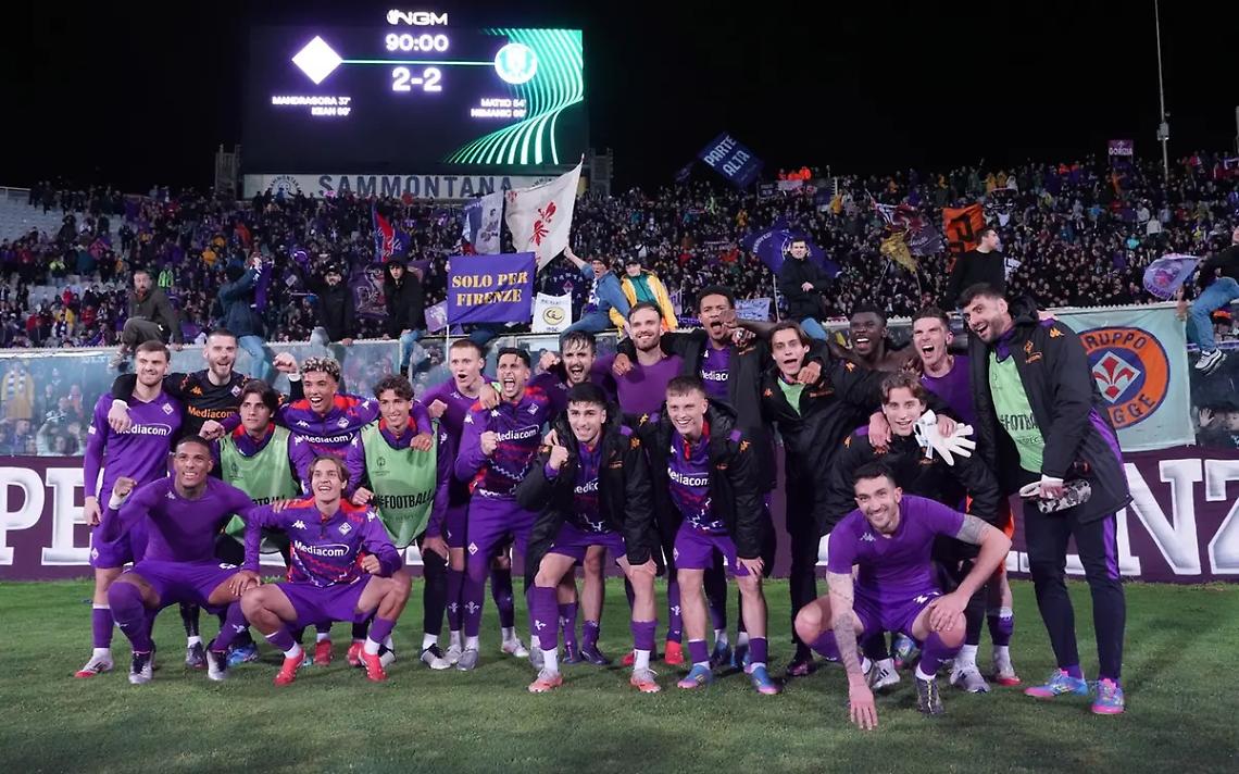 Fiorentina in semifinale di Conference, Lazio eliminata ai quarti di Europa League dal Bodo Glimt