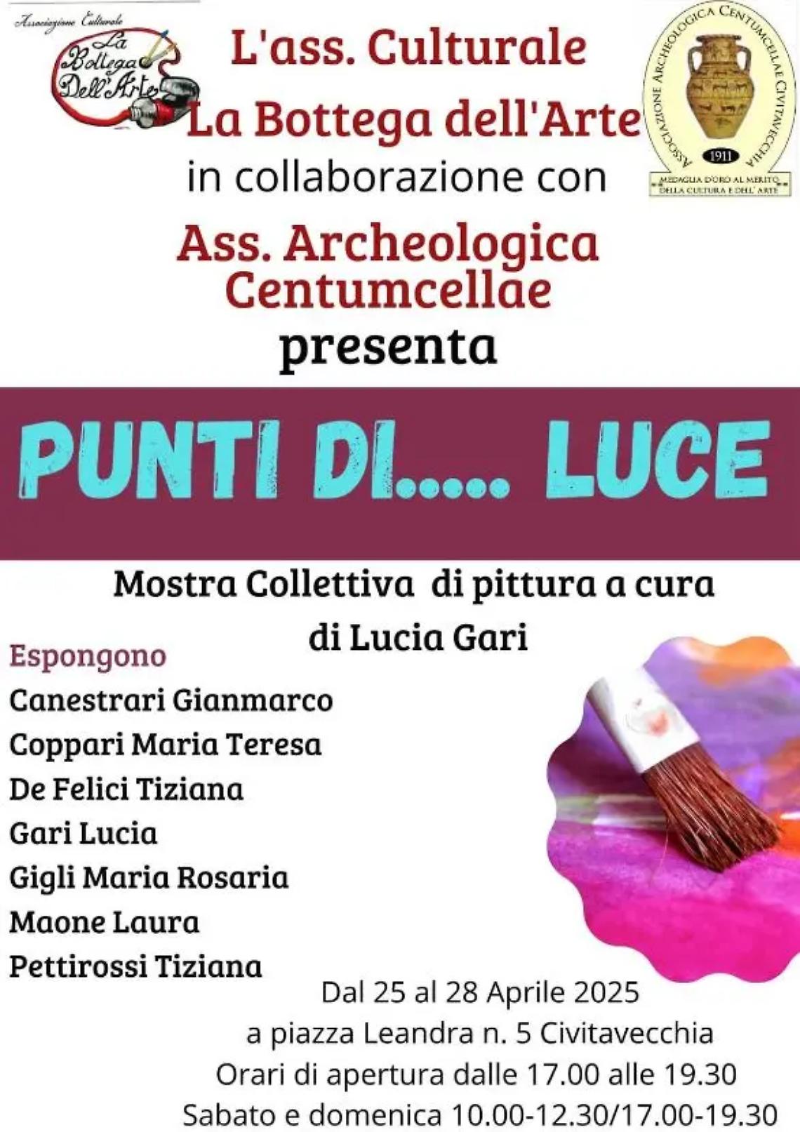 Artisti collinari espongono le loro opere a Civitavecchia