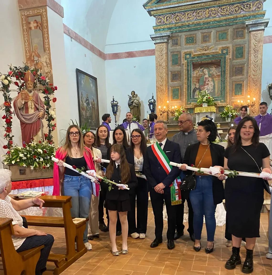 La frazione di Chia celebra il patrono