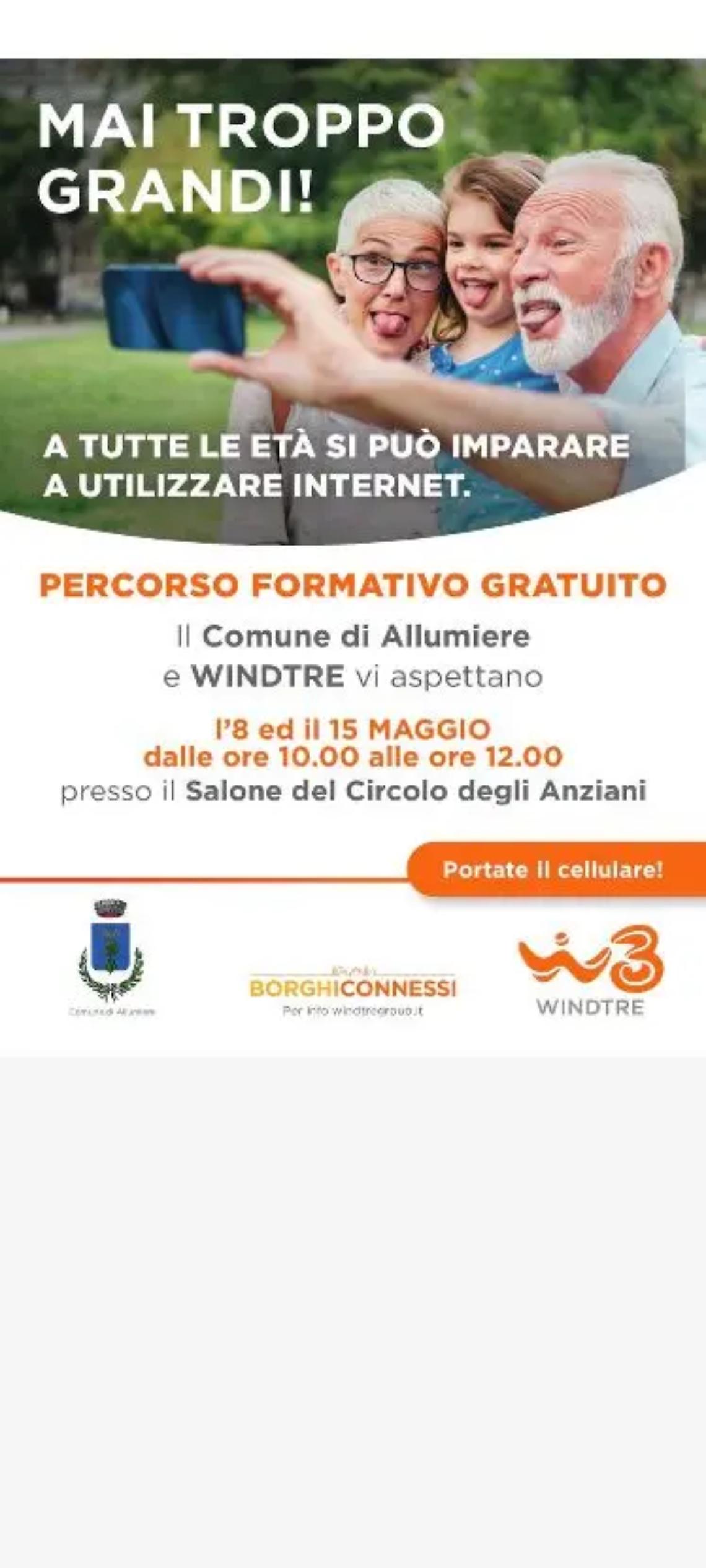 Workshop per over 60 a Tolfa e Allumiere