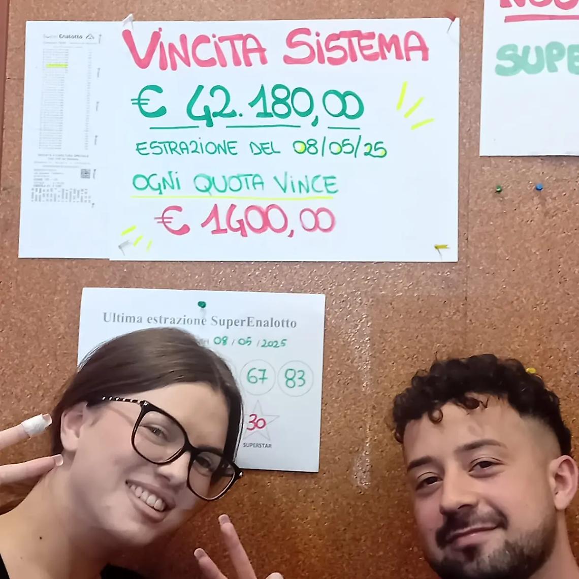 La dea bendata bacia Ladispoli: vinti 42mila