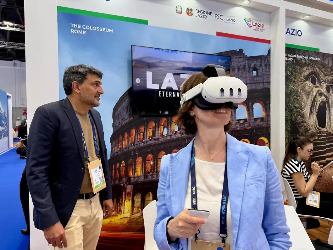 Tarquinia incanta Dubai all&rsquo;Arabian Travel Market 2025.