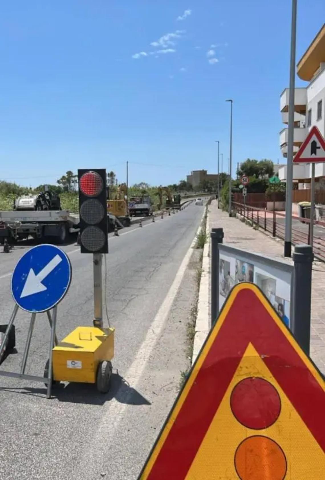 Lavori Enel sull&rsquo;Aurelia, traffico in tilt: disagi e ritardi per gli automobilisti di Santa Marinella