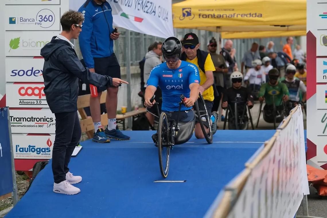 Tarquinia, Tiziano Monti torna in pista con la maglia della nazionale