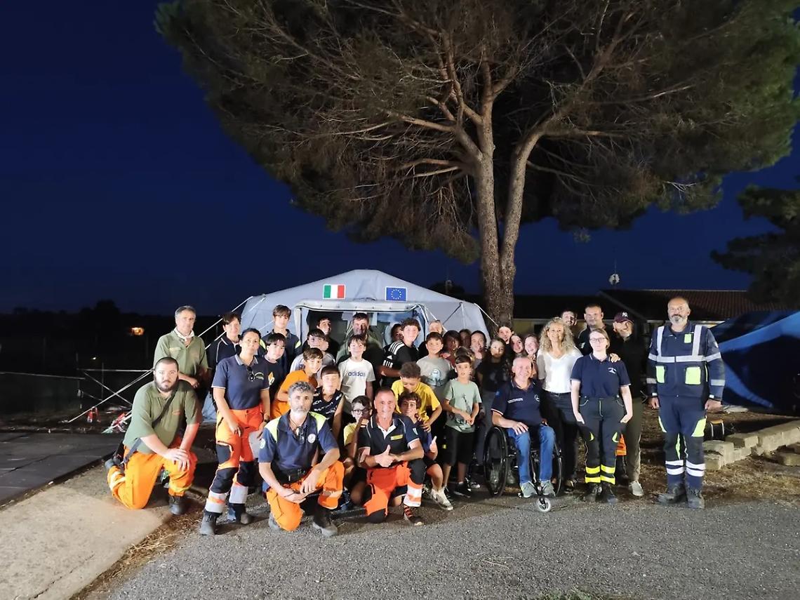 Torna il campo scuola della Protezione civile