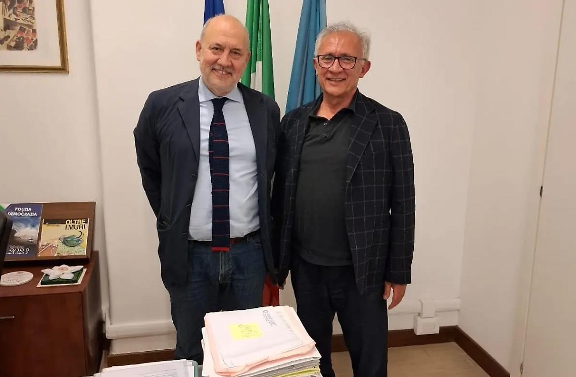 Il delegato Lancia a colloquio con il garante dei detenuti Anastasia