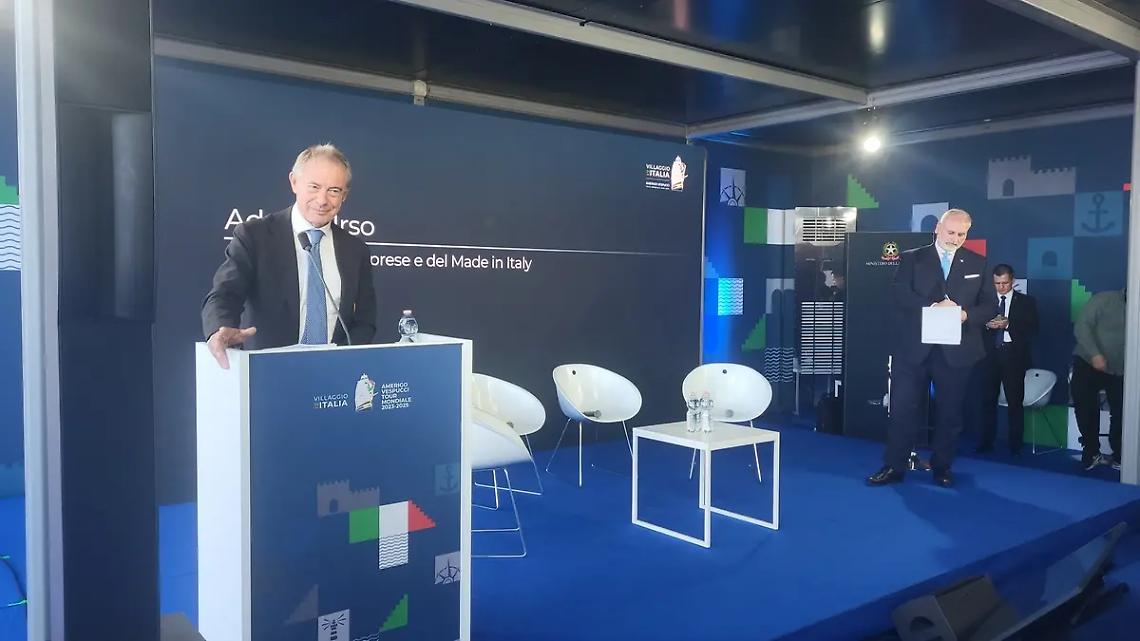 Il ministro Urso: &laquo;Valutazioni in corso sul futuro di Tvn&raquo;