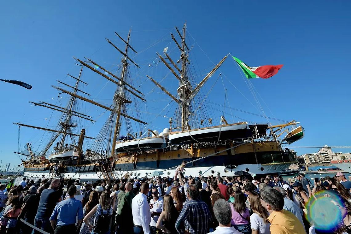 Nave Vespucci: oltre 66mila visitatori e numeri da record