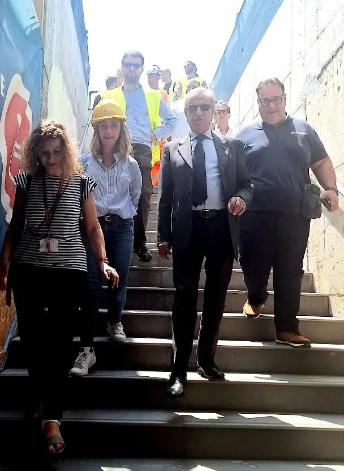 Santa Marinella, riaperto il sottopassaggio della stazione ferroviaria