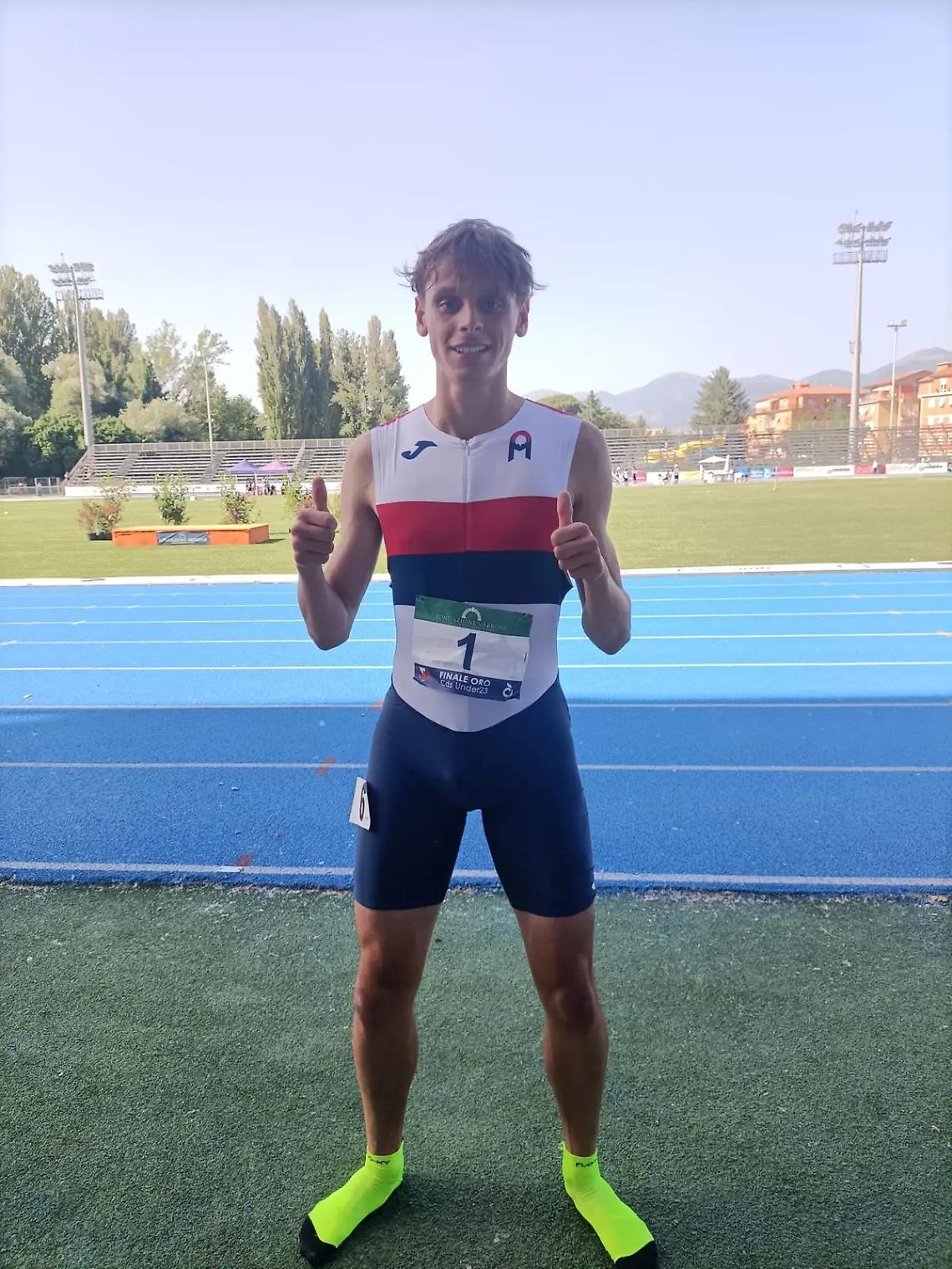 Francesco De Santis fa sognare ancora: trionfo dell&rsquo;atleta a Rieti