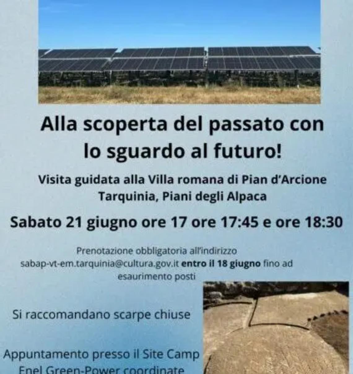 Tarquinia, alla scoperta della villa romana dei Tralicci