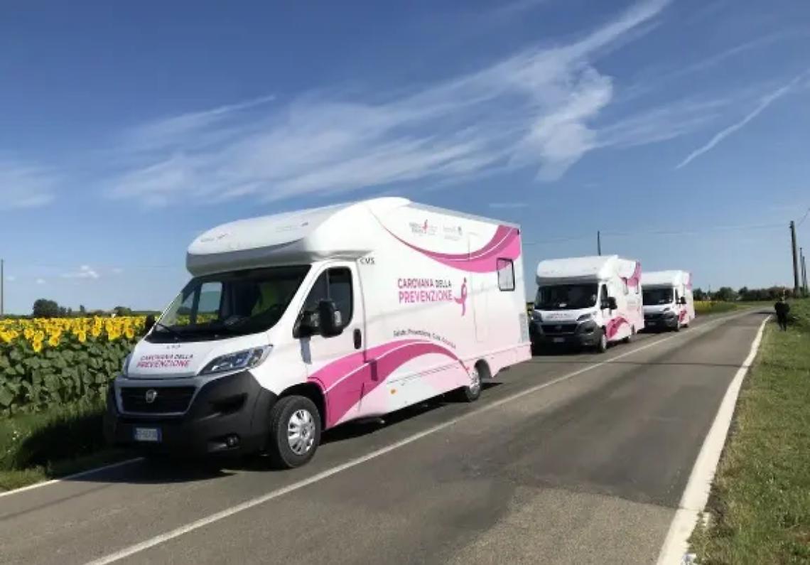 La &ldquo;Carovana della prevenzione&rdquo; della Komen approda a Cerveteri