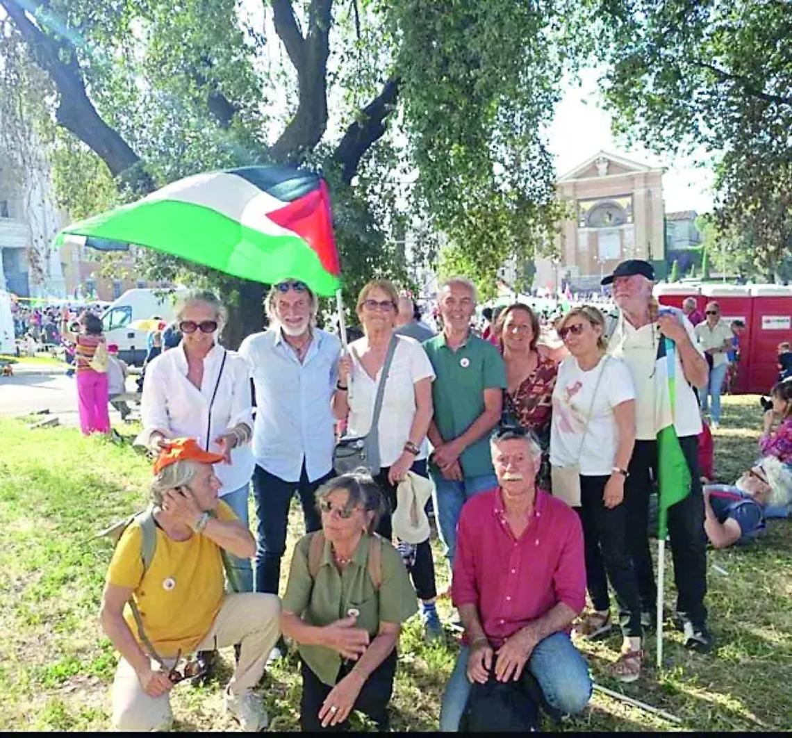 Allumiere presente alla manifestazione a Roma