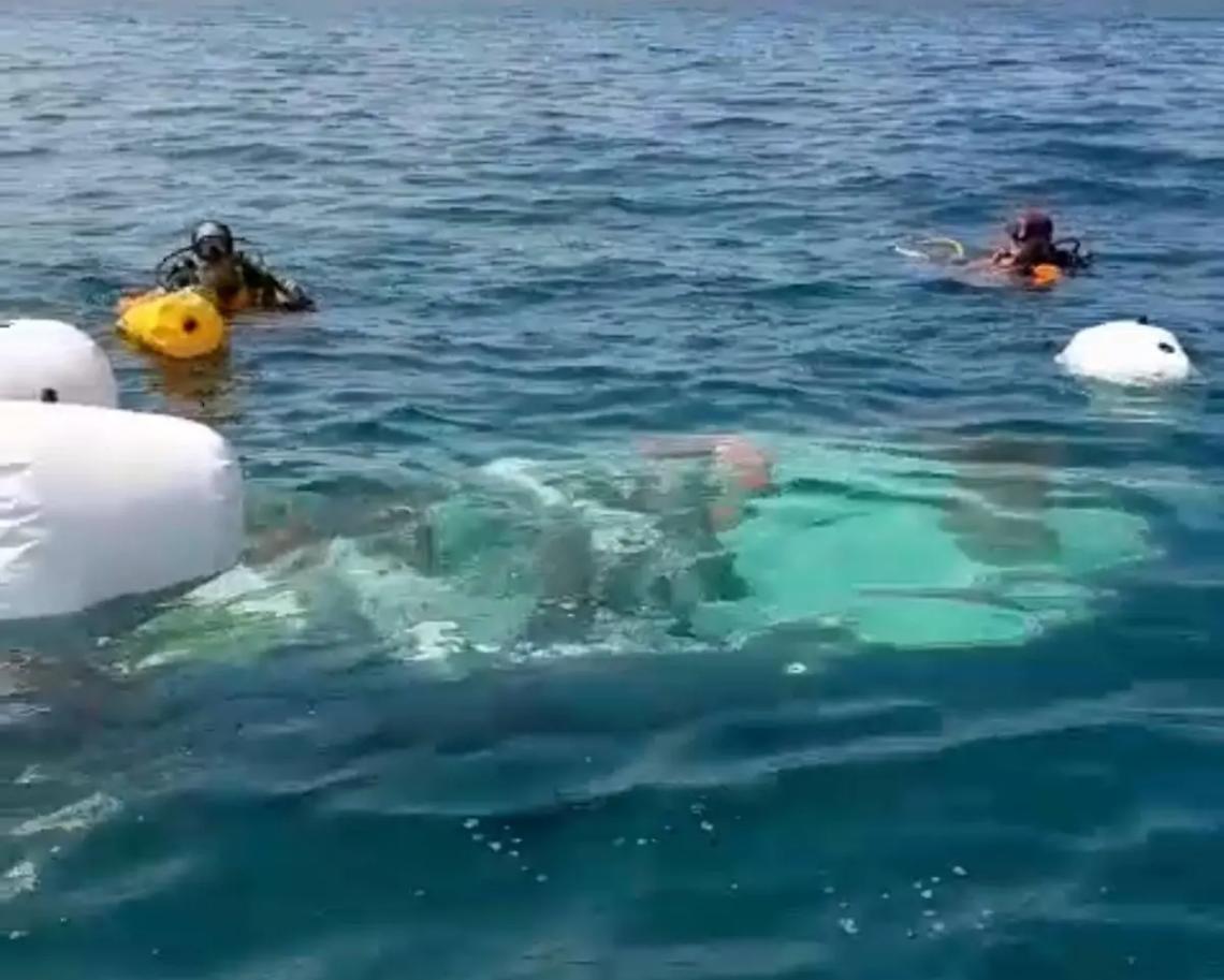 Affonda a largo la barca di un pescatore: recuperata dal Nucleo subacqueo di Cerveteri