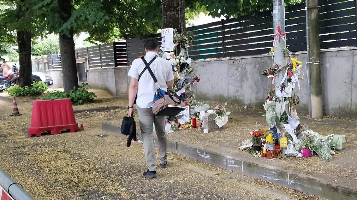 Viterbo: morte di Leonardo Cristiani, droni e laser per studiare la strada
