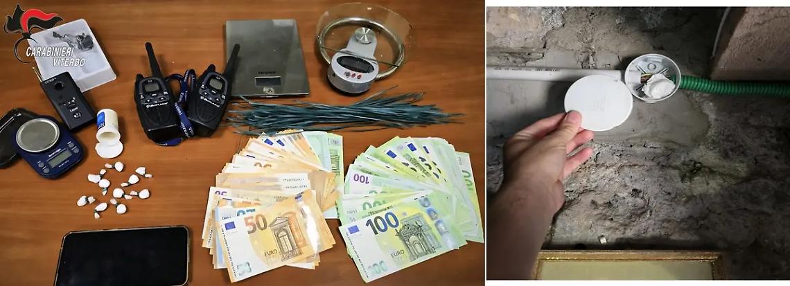 Nasconde 10 dosi di cocaina nella cassetta dell'elettricit&agrave;