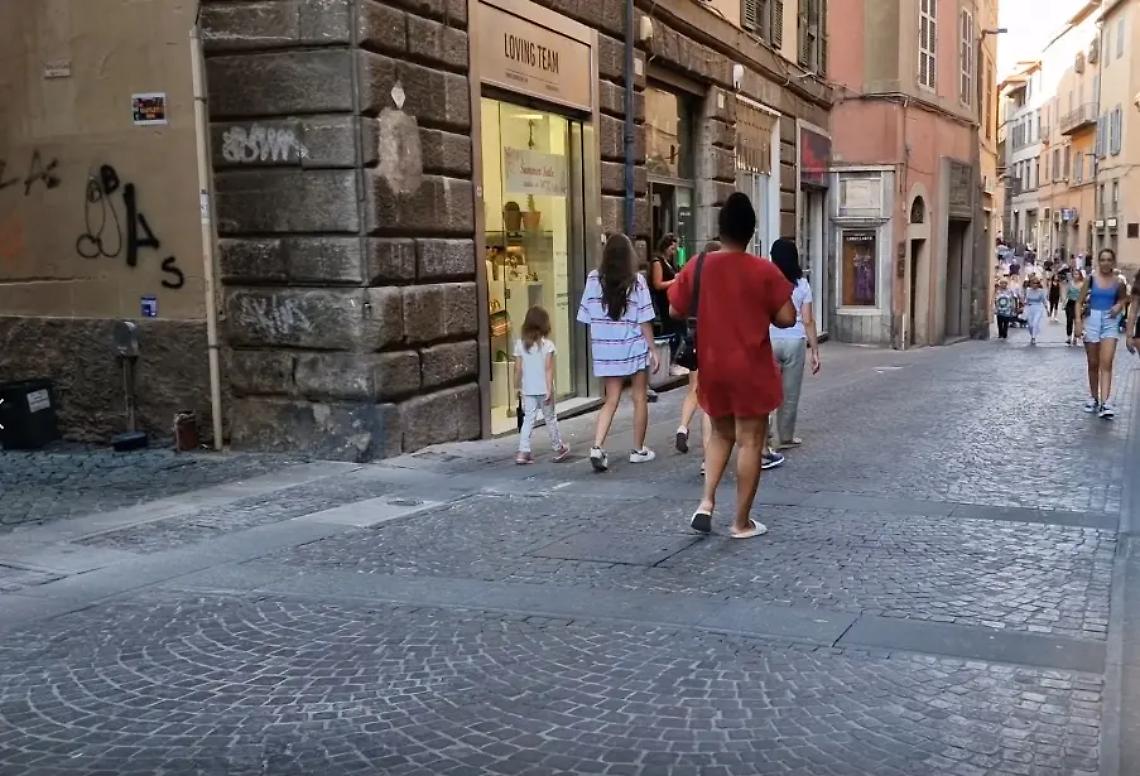 Viterbo: Corso Italia chiuso alle auto di sera