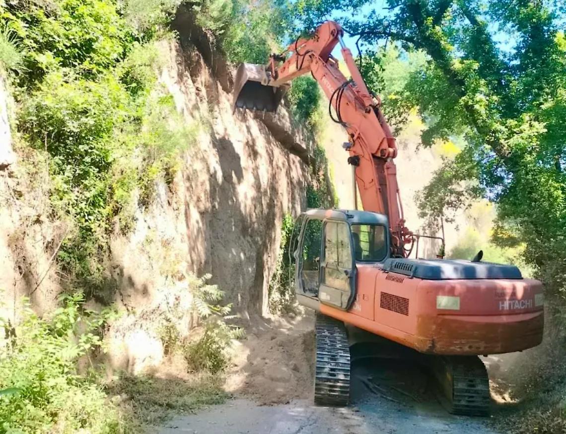 Viterbo: strada Filante riaperta a senso unico alternato