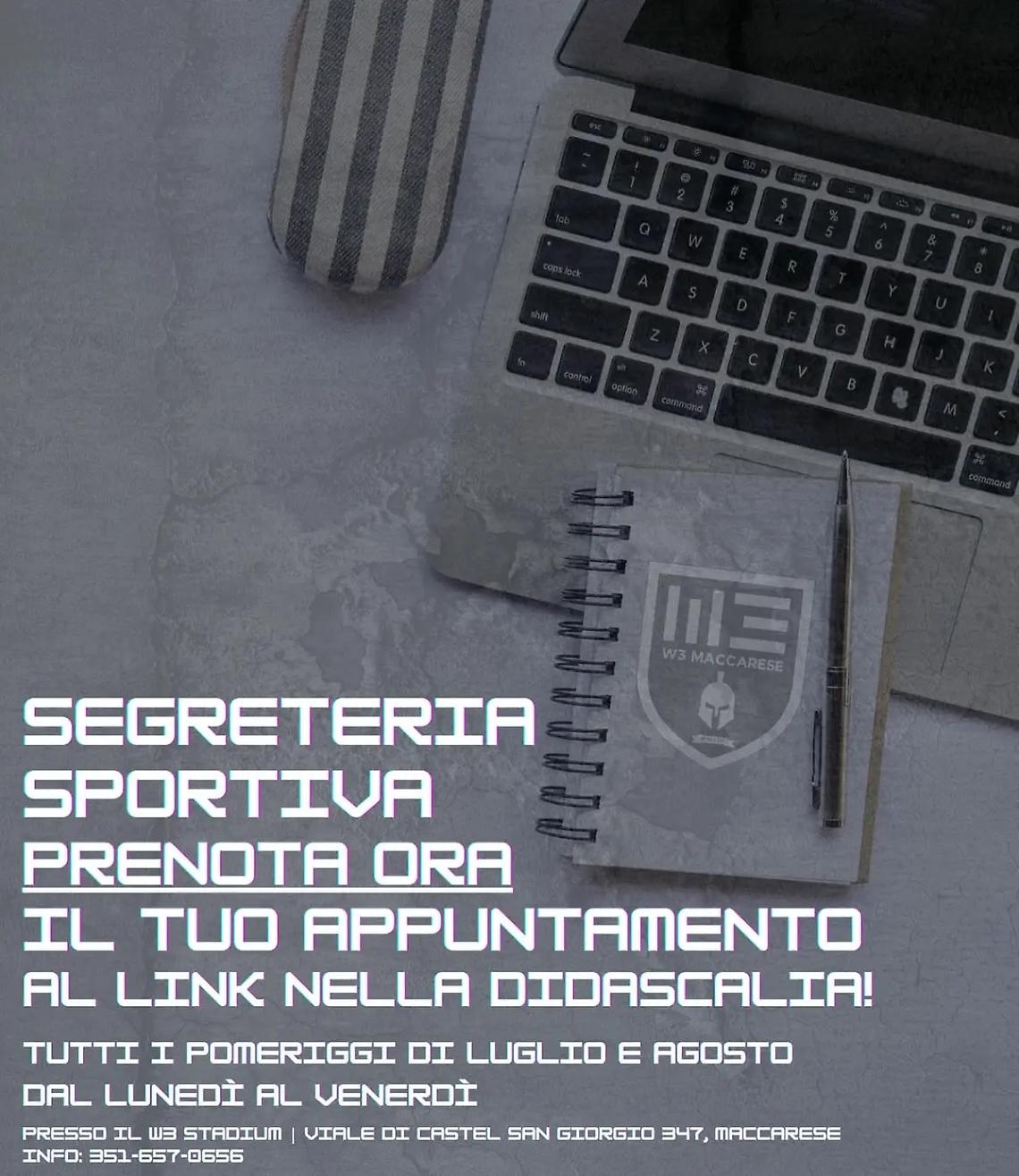 W3 Maccarese, lanciato il nuovo servizio per prenotare appuntamenti online