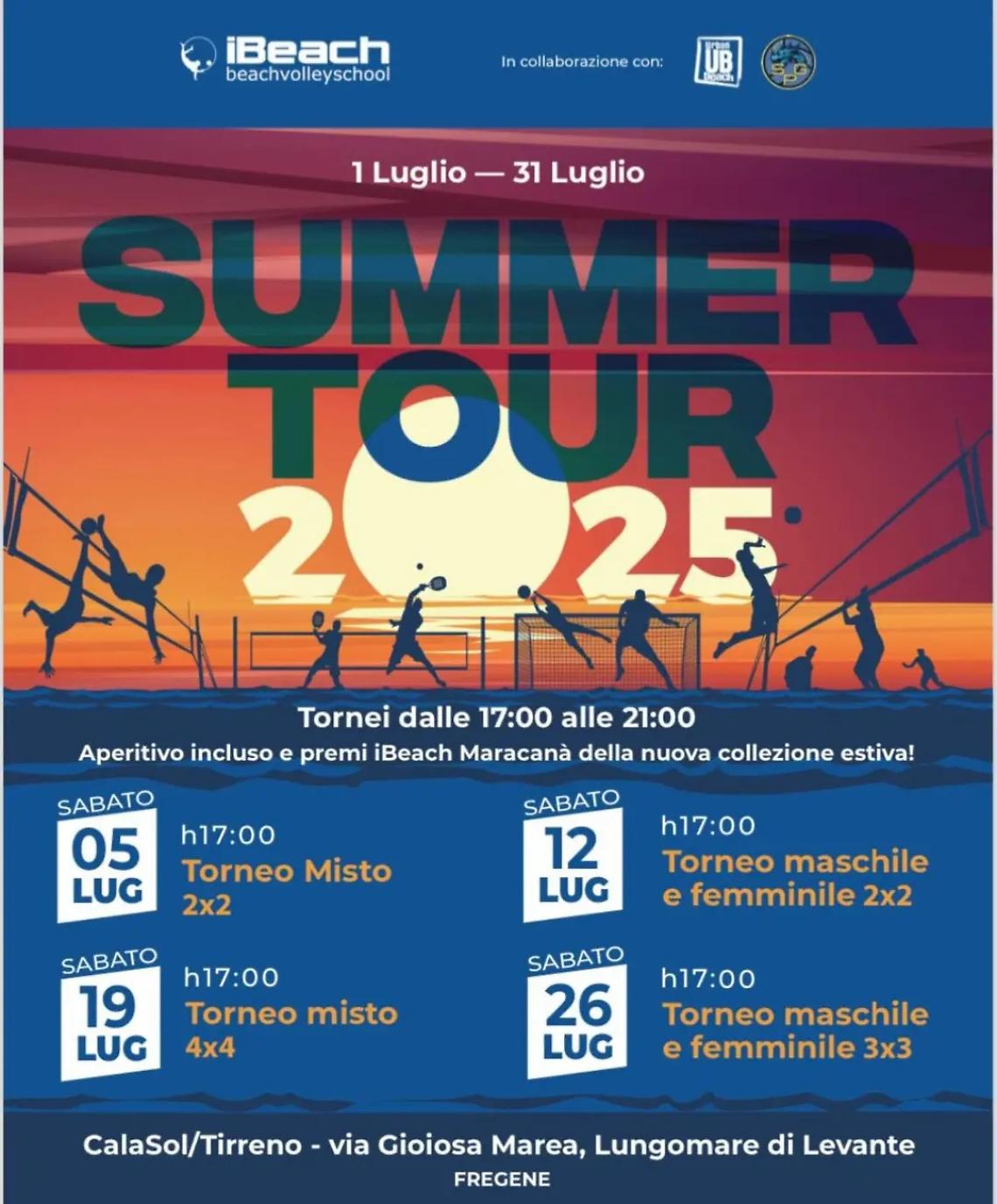 Estate, sport e passione col Summer Tour firmato Pallavolo San Giorgio e Urban Beach