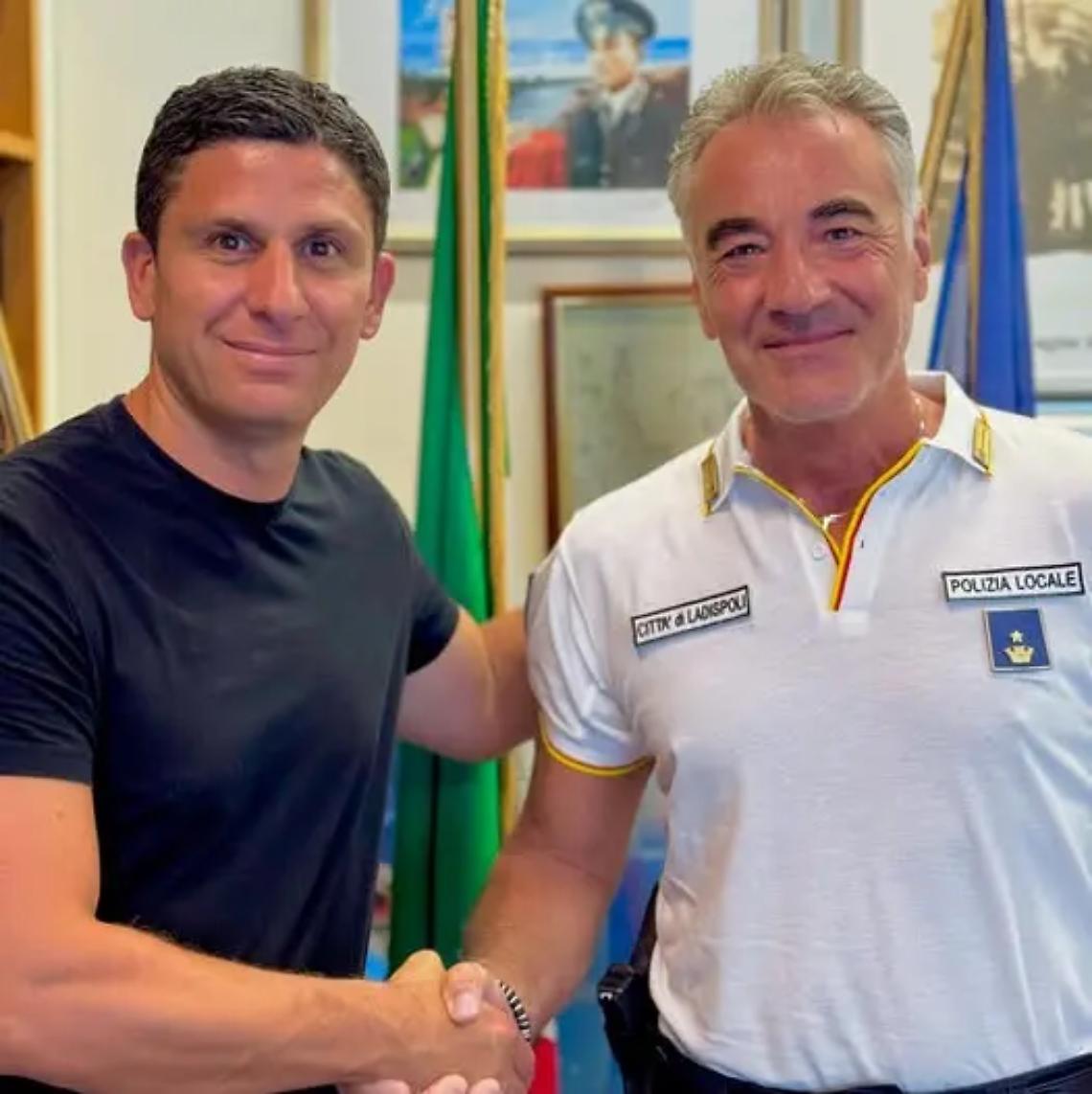 Danilo Virgili nuovo capo della Municipale di Ladispoli