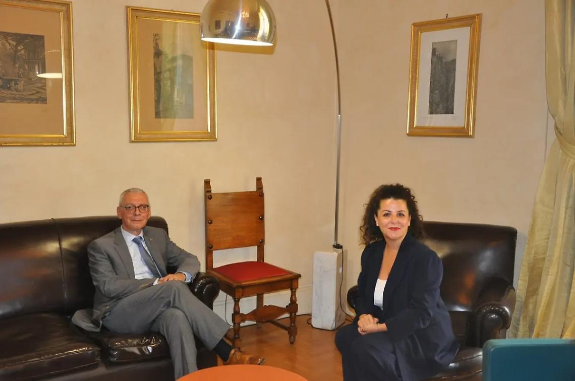 Viterbo: la sindaca ha ricevuto il prefetto Pomponio a Palazzo dei Priori