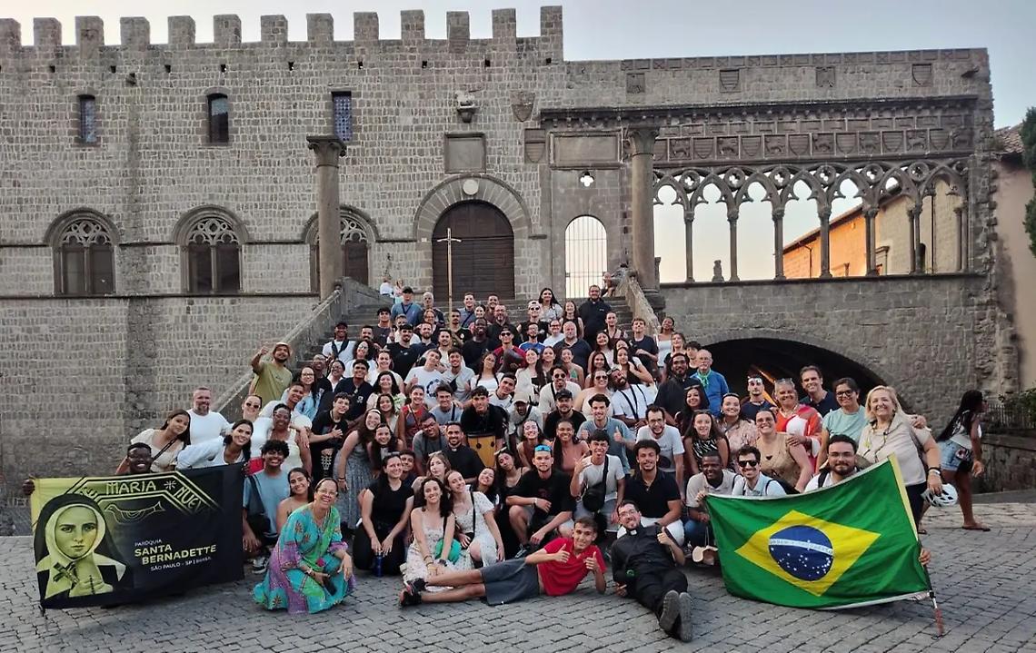 Viterbo: l&rsquo;allegra invasione dei pellegrini