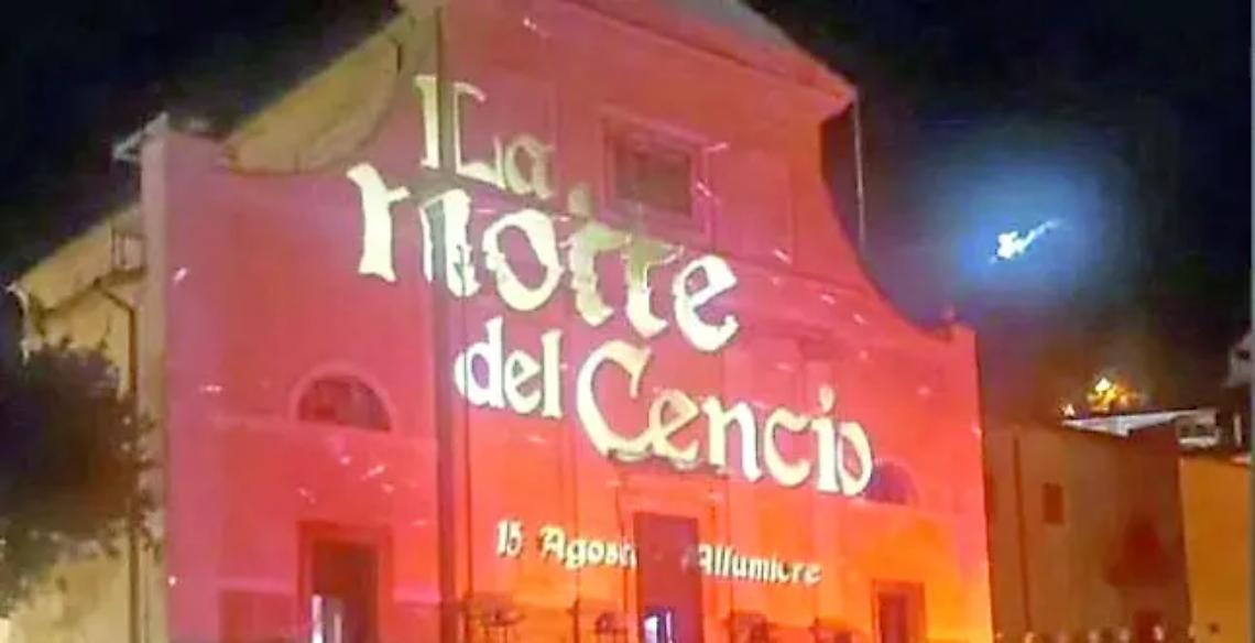 Emozione, spettacolo e coinvolgimento collettivo hanno reso unica la Notte del Cencio