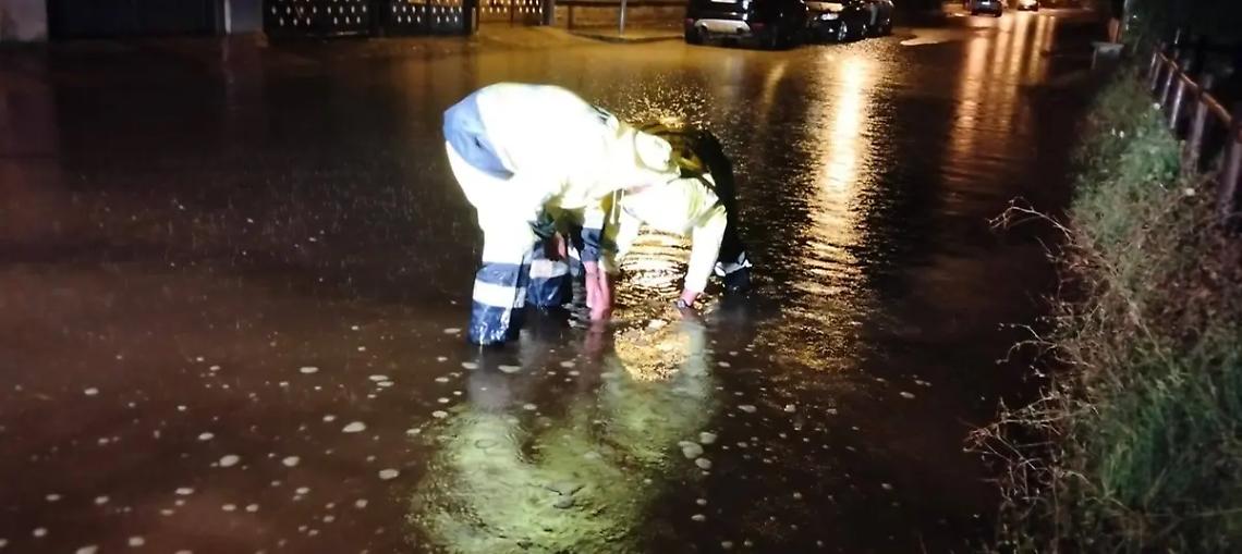 Maltempo, allagamenti e blackout a Tarquinia
