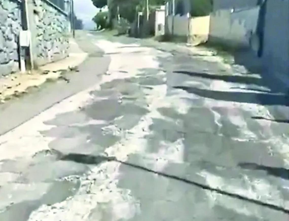 Via del Casaletto Rosso, strada abbandonata