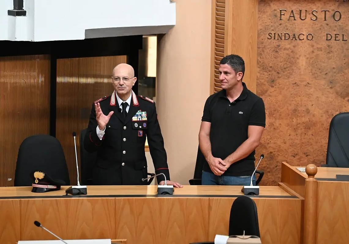 Il comandante Polizzi in pensione: &laquo;Sar&agrave; cittadino onorario di Ladispoli&raquo;